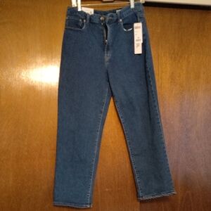 Classic High-Rise Blue Women's Jeans, SO Comfortabe and Cool!